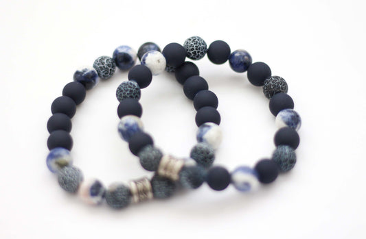 No Fear Bracelet Set-Men - Undaunted Things