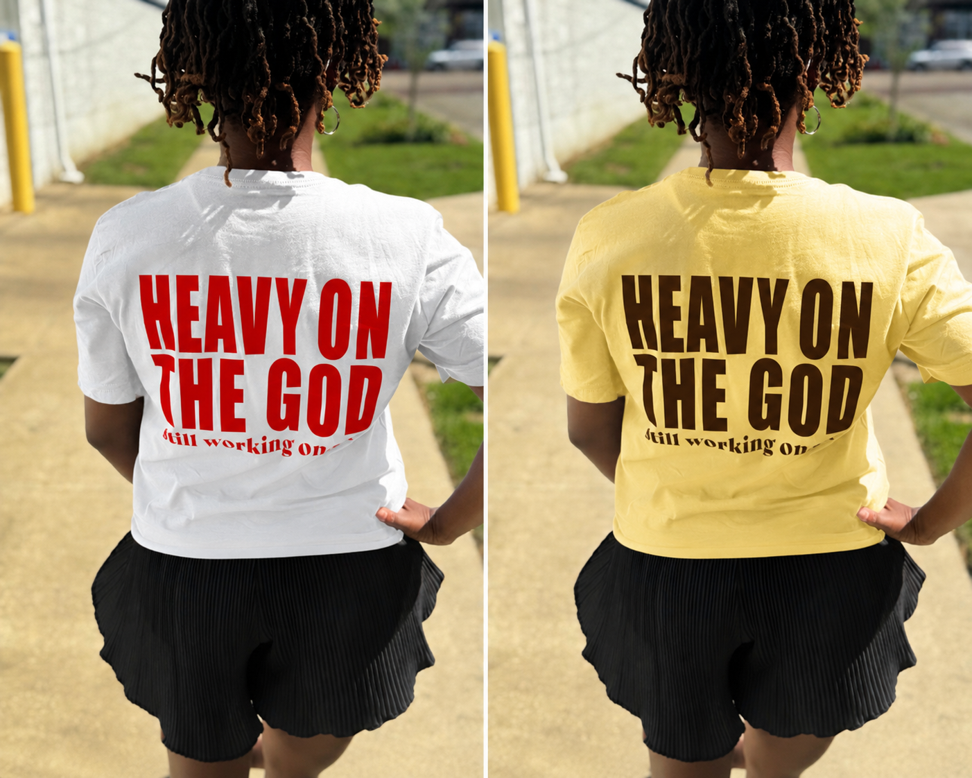 Heavy on the God Tee