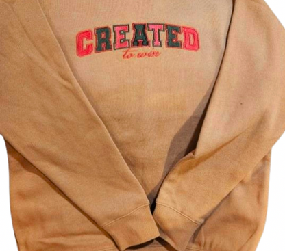 Created to win- Custom Color - Undaunted Things