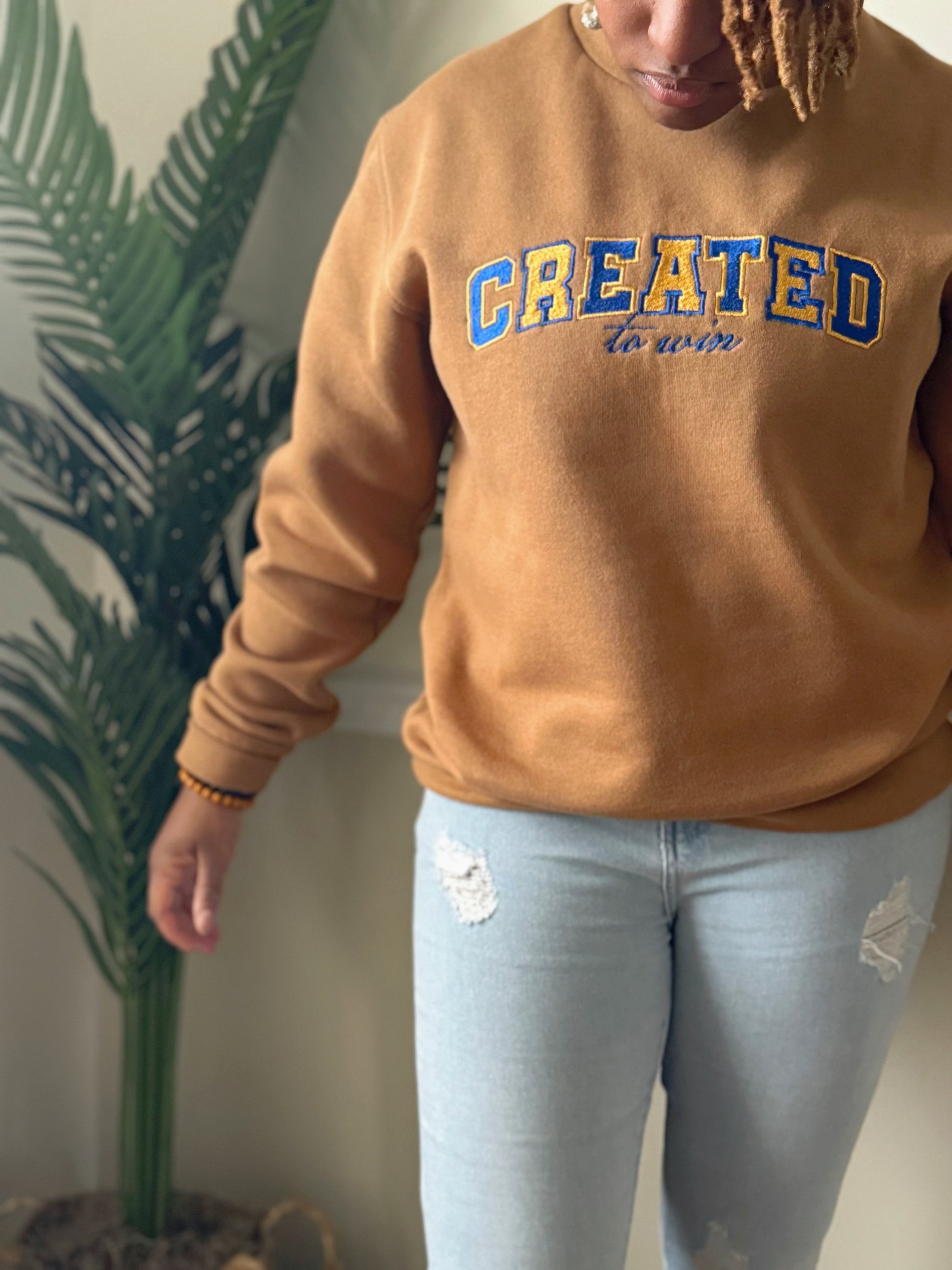 Created to win- Custom Color - Undaunted Things