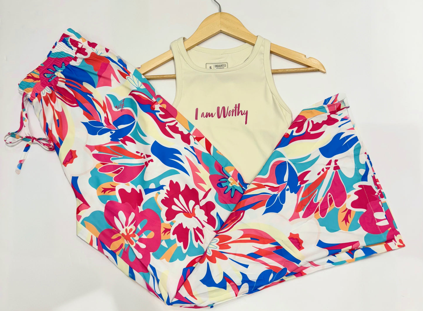 I am Worthy Flowy Pants Set - Undaunted Things