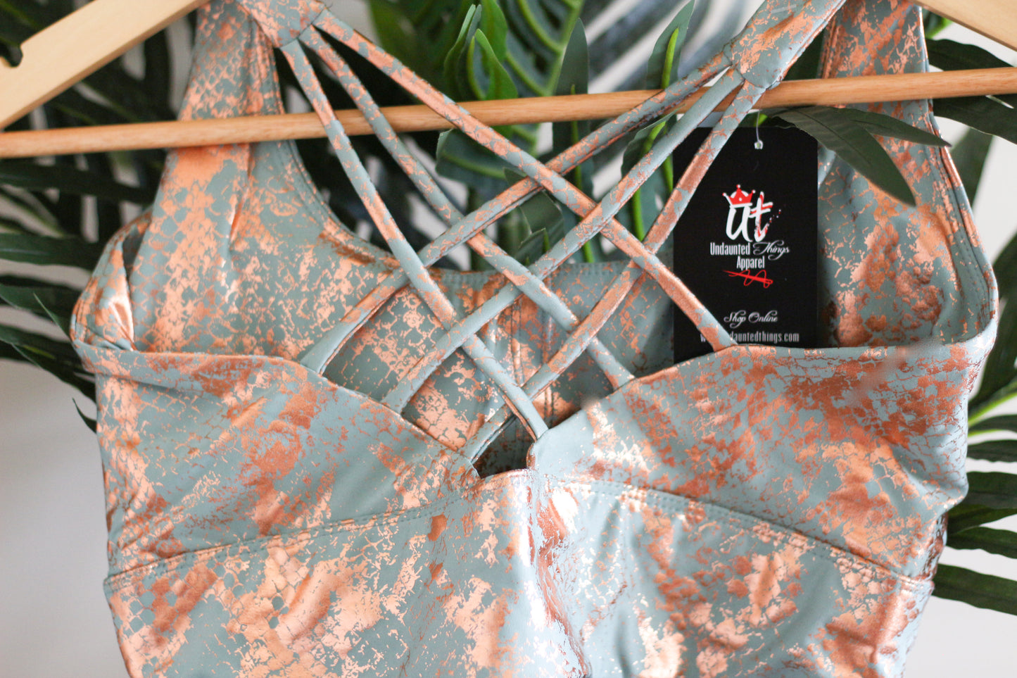 UT Snake Print Sports Bra - Undaunted Things