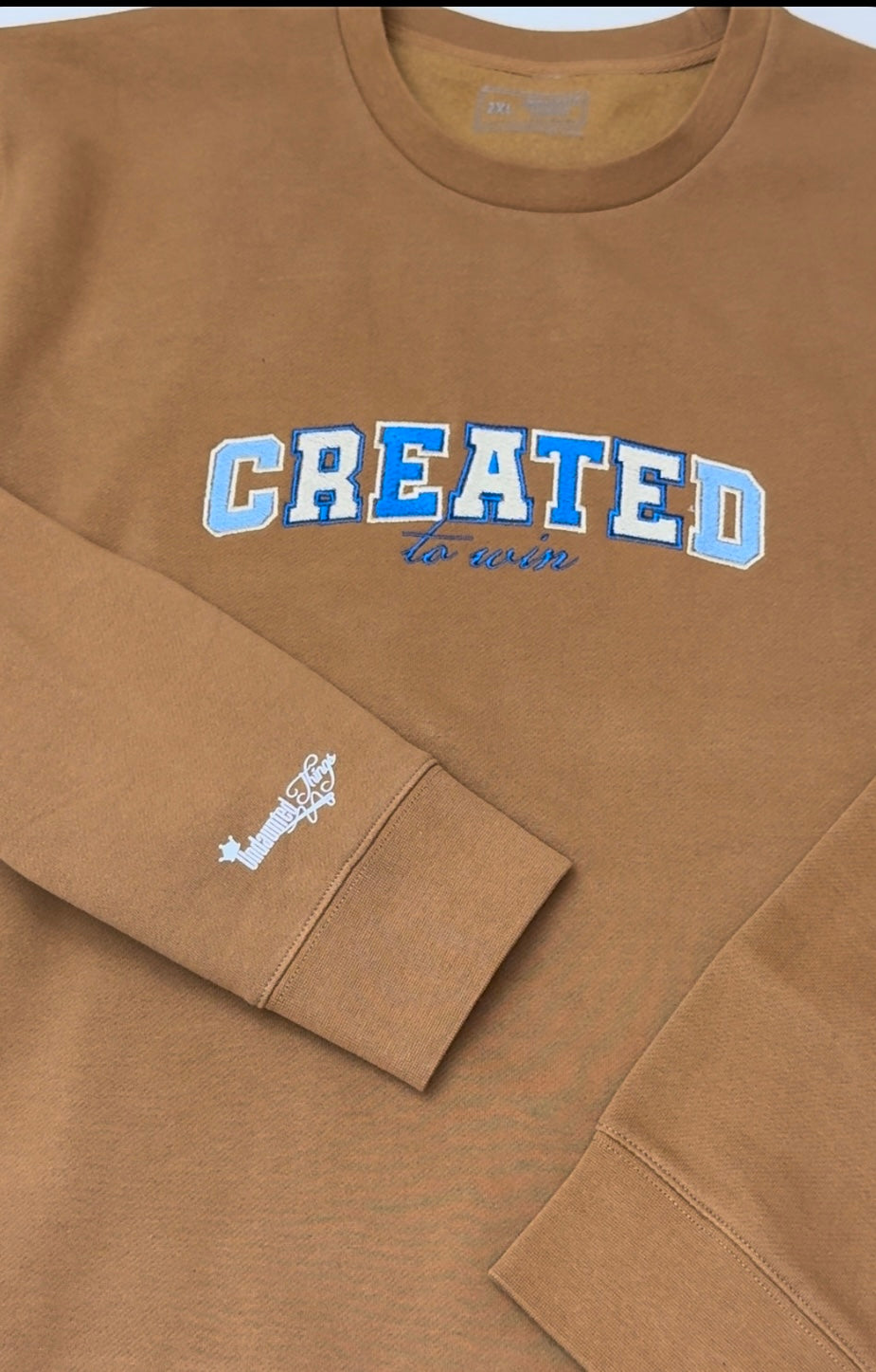 Created to win- Custom Color - Undaunted Things
