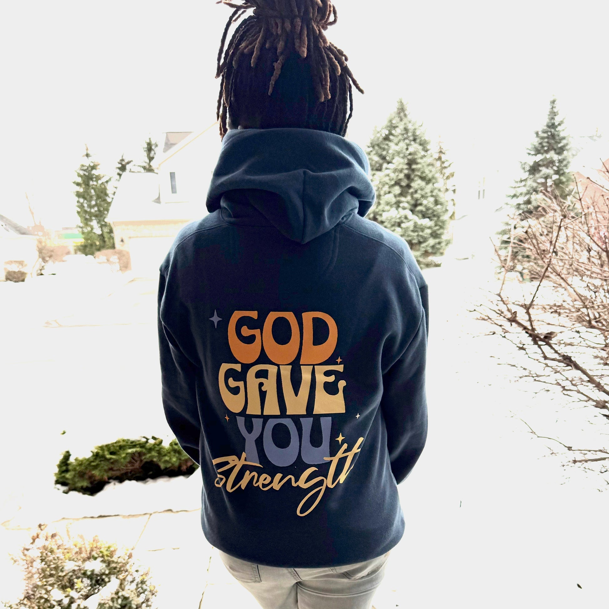 Push Through Hoodie - Blush or Navy - Undaunted Things