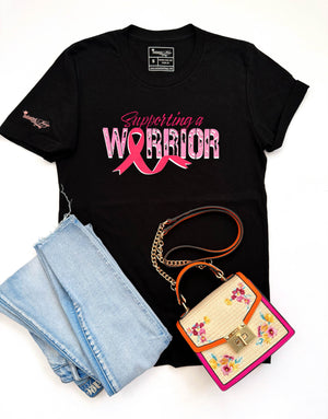 Supporting a Warrior Exclusive Tee - Black or Pink - Undaunted Things