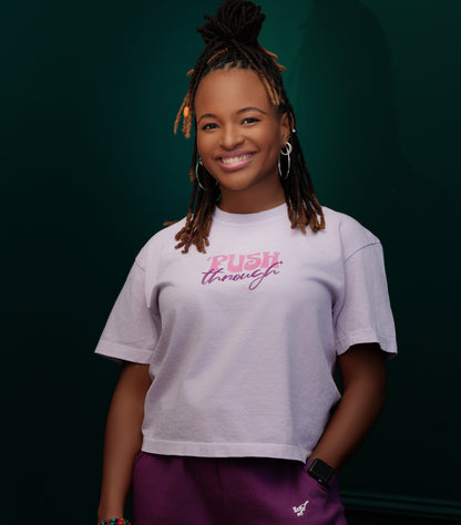 Push Through T-Shirt - Lavender - Undaunted Things