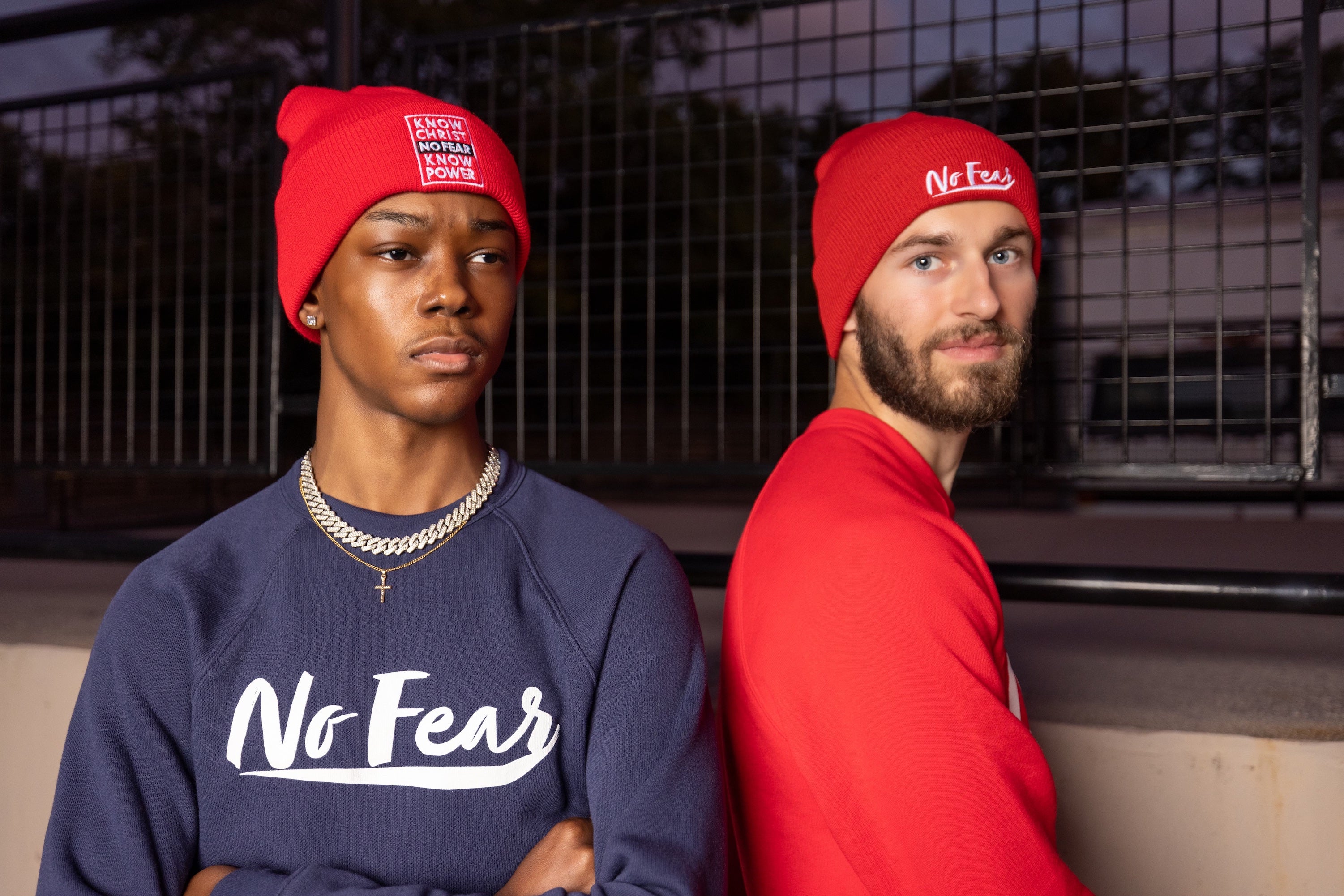 No Fear Beanie (Red) - Undaunted Things