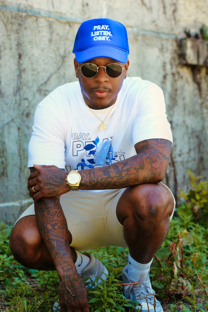 Pray Trucker- Royal Snapback - Undaunted Things