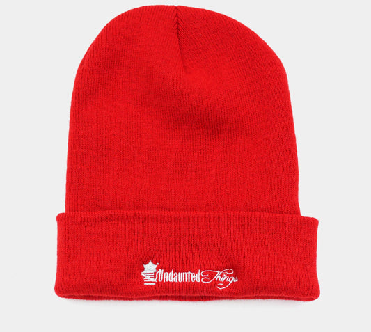 No Fear Beanie (Red) - Undaunted Things