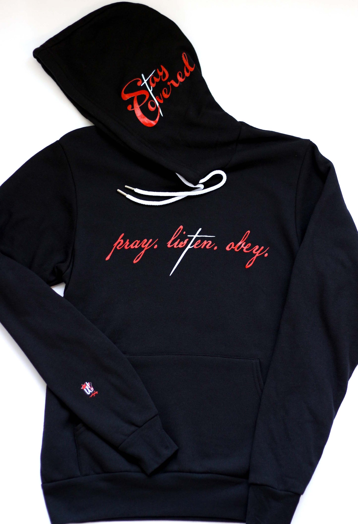 Pray Hoodie - Black - Undaunted Things