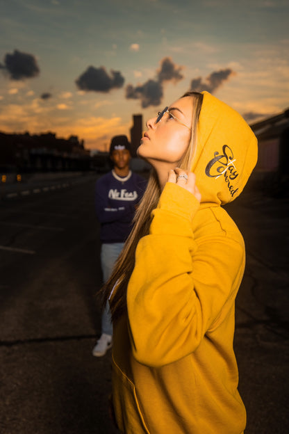 Pray Hoodie - Mustard - Undaunted Things