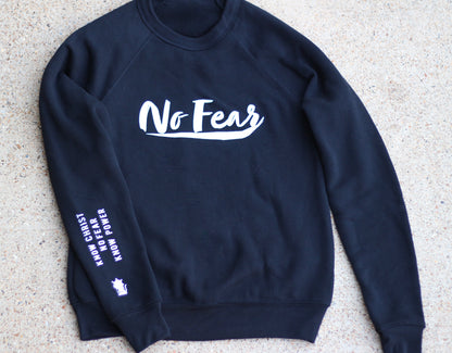 No Fear Sweatshirt- Black - Undaunted Things