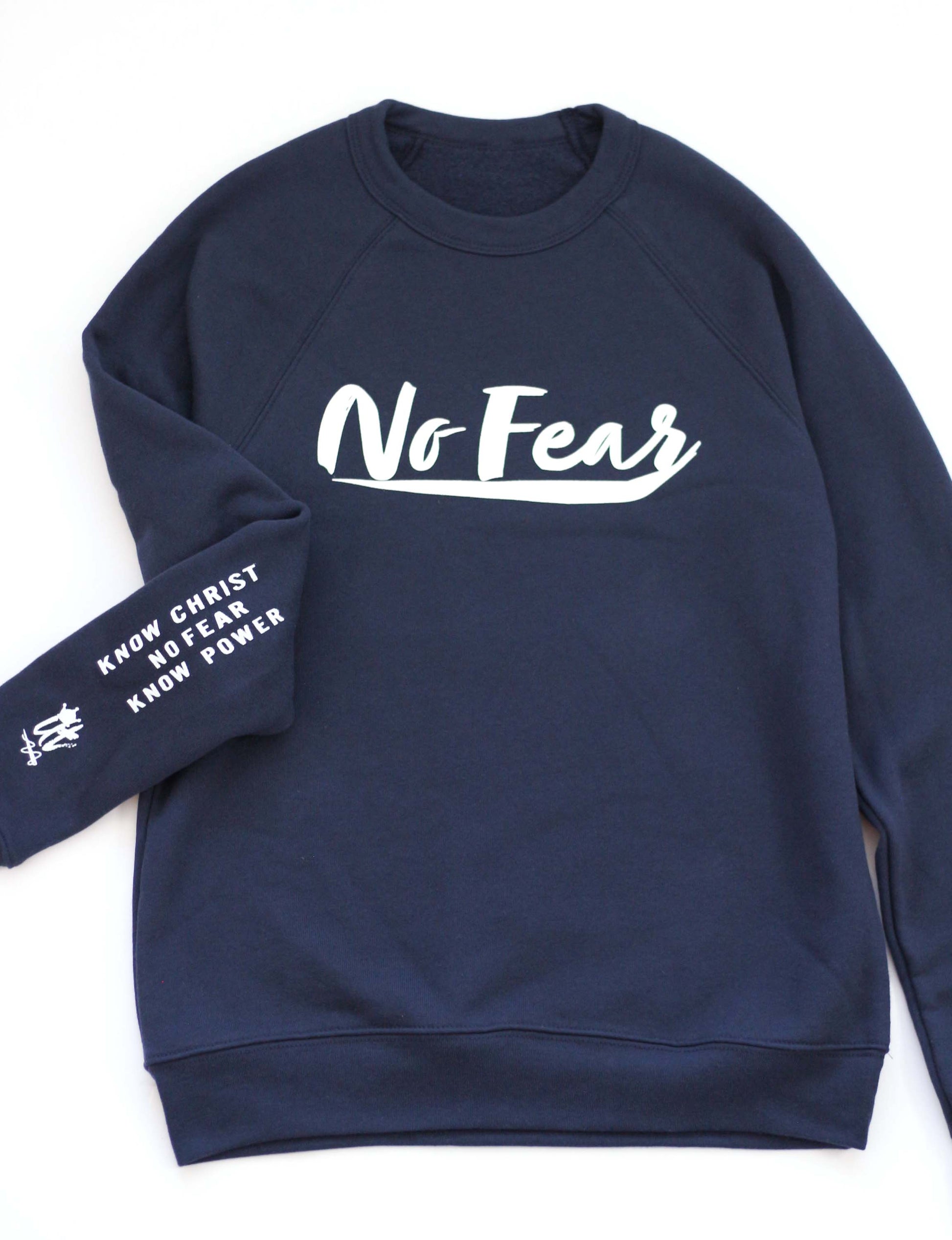 No Fear Sweatshirt- Navy - Undaunted Things