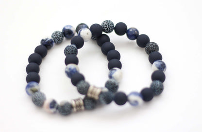 No Fear Bracelet Set-Men - Undaunted Things
